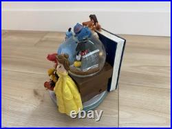 Disneys Wonderful World of Disney Set of 2 Book End Snow Globes see description