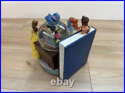 Disneys Wonderful World of Disney Set of 2 Book End Snow Globes see description