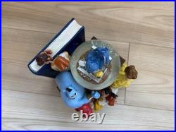 Disneys Wonderful World of Disney Set of 2 Book End Snow Globes see description