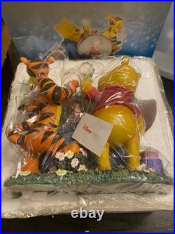 Disneystore Eeyore & His Pals A Magical Snowglobe Retired Working with Box