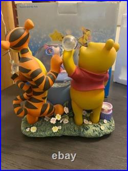 Disneystore Eeyore & His Pals A Magical Snowglobe Retired Working with Box