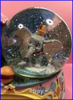 Dumbo Disney Store 25th Anniversary Snowglobe Disney Limited Edition Used
