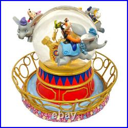 Dumbo's Magnificent Ride Snowglobe With Motion Disney Store Exclusive Mickey