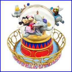 Dumbo's Magnificent Ride Snowglobe With Motion Disney Store Exclusive Mickey