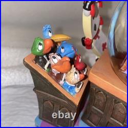 EUC Vintage Disney Alice In Wonderland Fiftieth Year Snow Globe Music Box