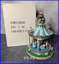 EXTREMELY RARE Disney Globe World of Disney Carousel Once Upon a Dream