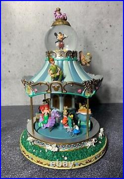 EXTREMELY RARE Disney Globe World of Disney Carousel Once Upon a Dream