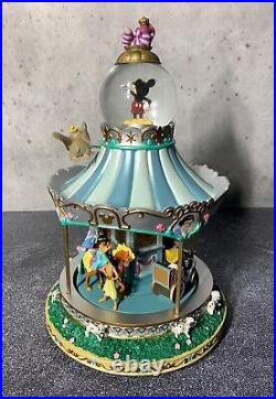 EXTREMELY RARE Disney Globe World of Disney Carousel Once Upon a Dream