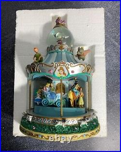 EXTREMELY RARE Disney Globe World of Disney Carousel Once Upon a Dream