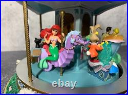 EXTREMELY RARE Disney Globe World of Disney Carousel Once Upon a Dream