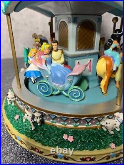 EXTREMELY RARE Disney Globe World of Disney Carousel Once Upon a Dream