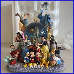 EXTREMELY RARE Large Disney Music Box Wishes Collectors Castle