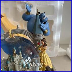 EXTREMELY RARE Large Disney Music Box Wishes Collectors Castle