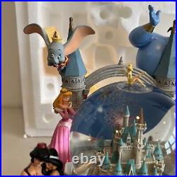 EXTREMELY RARE Large Disney Music Box Wishes Collectors Castle