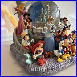 EXTREMELY RARE Large Disney Music Box Wishes Collectors Castle