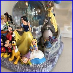 EXTREMELY RARE Large Disney Music Box Wishes Collectors Castle