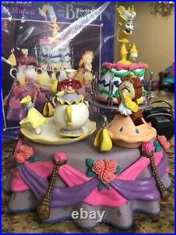 Enesco Disney Beauty And The Beast Multi-action Deluxe Musical Original Box