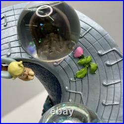 Extremely RARE DISNEY AUCTIONS LE Fantasia Mickey Snow Globe DAMAGED READ