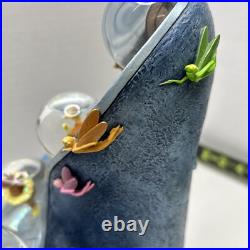 Extremely RARE DISNEY AUCTIONS LE Fantasia Mickey Snow Globe DAMAGED READ