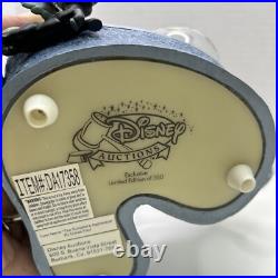 Extremely RARE DISNEY AUCTIONS LE Fantasia Mickey Snow Globe DAMAGED READ