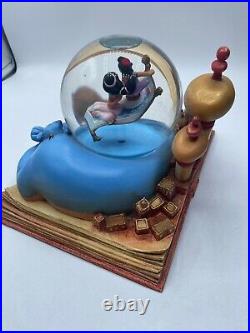 Hallmark Disney Aladdin Water Snow Globe Wonders Within Collection 2014