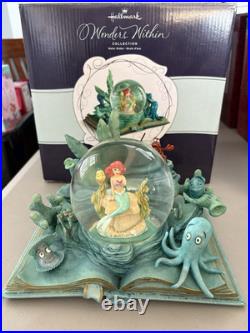 Hallmark Disney Ariel The Little Mermaid Deep-Sea Dreamer Snow Globe 2012