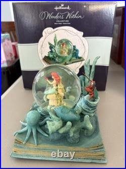Hallmark Disney Ariel The Little Mermaid Deep-Sea Dreamer Snow Globe 2012