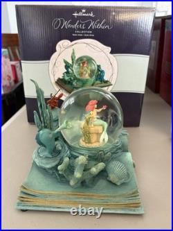 Hallmark Disney Ariel The Little Mermaid Deep-Sea Dreamer Snow Globe 2012