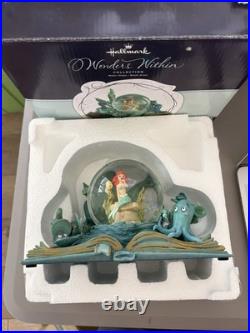Hallmark Disney Ariel The Little Mermaid Deep-Sea Dreamer Snow Globe 2012