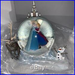 Hallmark Disney Frozen Water Globe Snow Wonders Within Plays Let It Go NIB