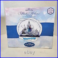 Hallmark Wonders Within Collection Disney Frozen Musical Snow Globe NEW