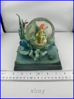Hallmark Wonders Within Deep Sea Dreamer Ariel Snow Globe Book 2012 8 Inches Hallmark Wonders Within Deep Sea Dreamer Ariel Snow Globe Book 2012 8 Inches