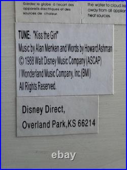 Kiss The Girl Music By Alan Menken And Words By Howard Ashman 1988 Snow Globe