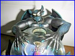 Large Disney Musical Villain Snowglobe Grim Grinning Ghost Excellent RARE