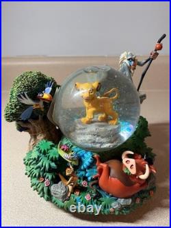 Liong King Rare Disney Store Snow Globe
