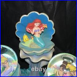 Little Mermaid 20th Anniversary Daughter's of Triton Disney Snow Globe