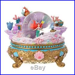 Little Mermaid Ariel Snow Globe Music Box Disney Store Japan D23 Expo 2018 NEW