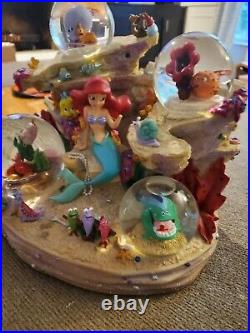 Little Mermaid Singing Snowglobe Disney Store