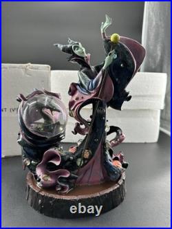 MIB Rare Disney Villains Maleficent & Dragon Sleeping Beauty Snow Globe 12