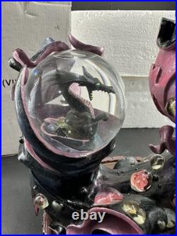 MIB Rare Disney Villains Maleficent & Dragon Sleeping Beauty Snow Globe 12
