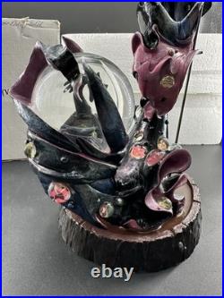 MIB Rare Disney Villains Maleficent & Dragon Sleeping Beauty Snow Globe 12