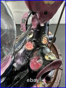 MIB Rare Disney Villains Maleficent & Dragon Sleeping Beauty Snow Globe 12