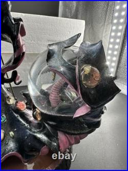 MIB Rare Disney Villains Maleficent & Dragon Sleeping Beauty Snow Globe 12