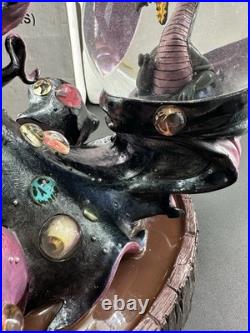 MIB Rare Disney Villains Maleficent & Dragon Sleeping Beauty Snow Globe 12