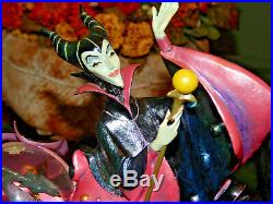 Maleficent & Dragon Disney Villains Snow Globe Statue Snow White