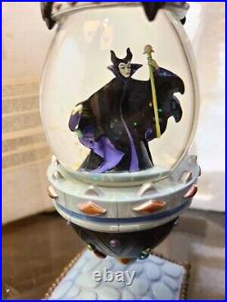 Maleficent Hanging Water Globe on Vine Stand Disney Villain withBox