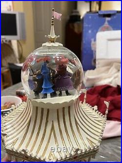 Mary Poppins Snowglobe disney Jolly Holiday rare snow globe box works