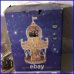 Mary Poppins Snowglobe disney Jolly Holiday rare snow globe box works Read Desc