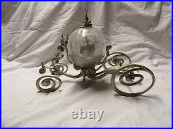 Metal Cinderella Metal Carriage Snow Globe Metal Cinderella Metal Carriage Snow Globe