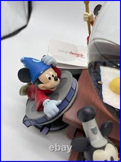 Mickey Mouse March Snow Globe 1995 Brand New Rare